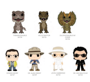 Jurassic Park Funko Pop