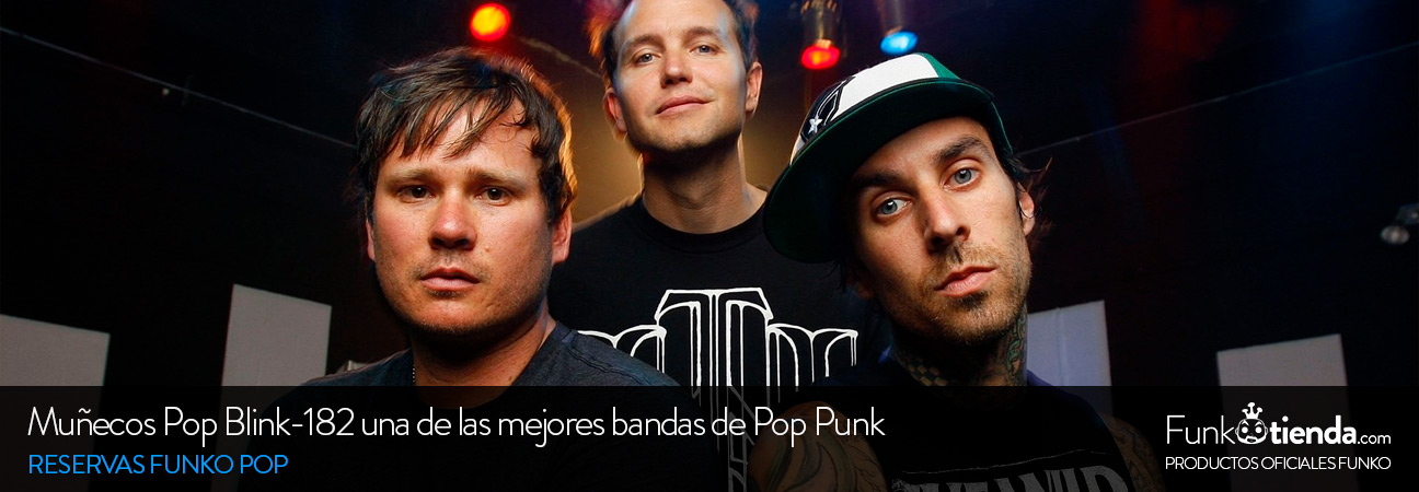 Muñecos Pop Blink-182, una de las mejores bandas de pop punk