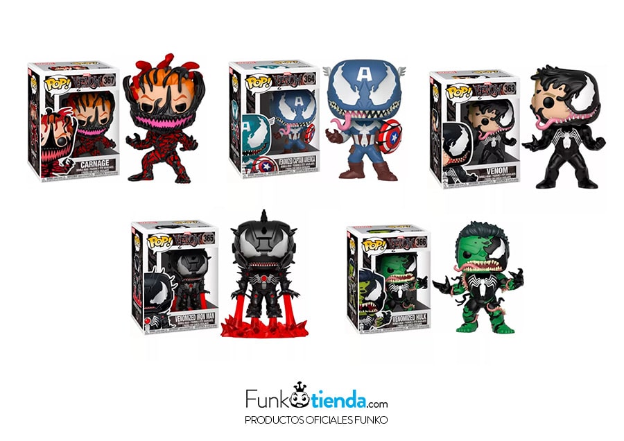 Por el 30 aniversario de Venom, Funko saca los muñecos Pop de Marvel Comics  Venom y sus Venomized 