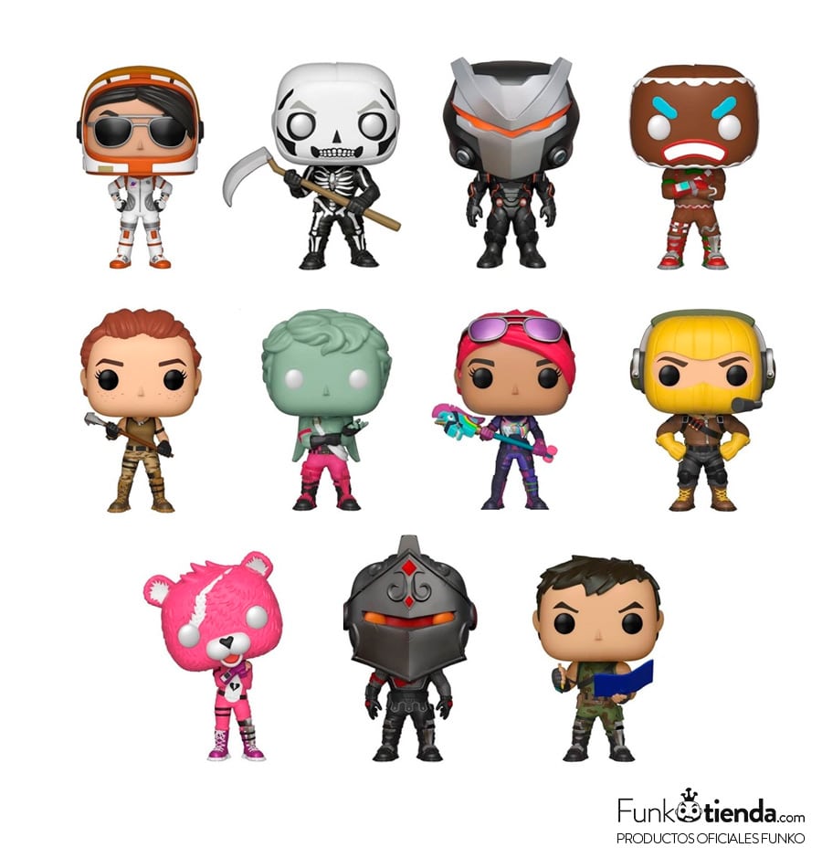 Modelos Funko Pop Fortnite confirmados 