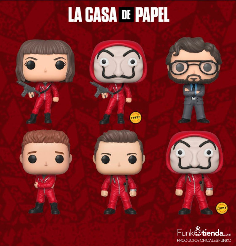 Nuevos Funkos La Casa De Papel