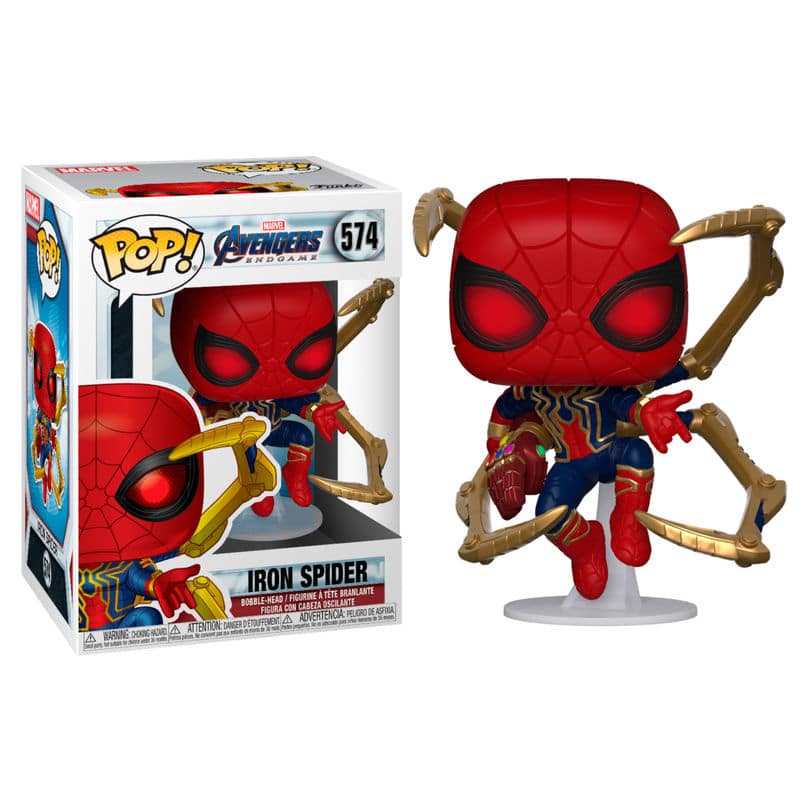 funko pop de iron spiderman