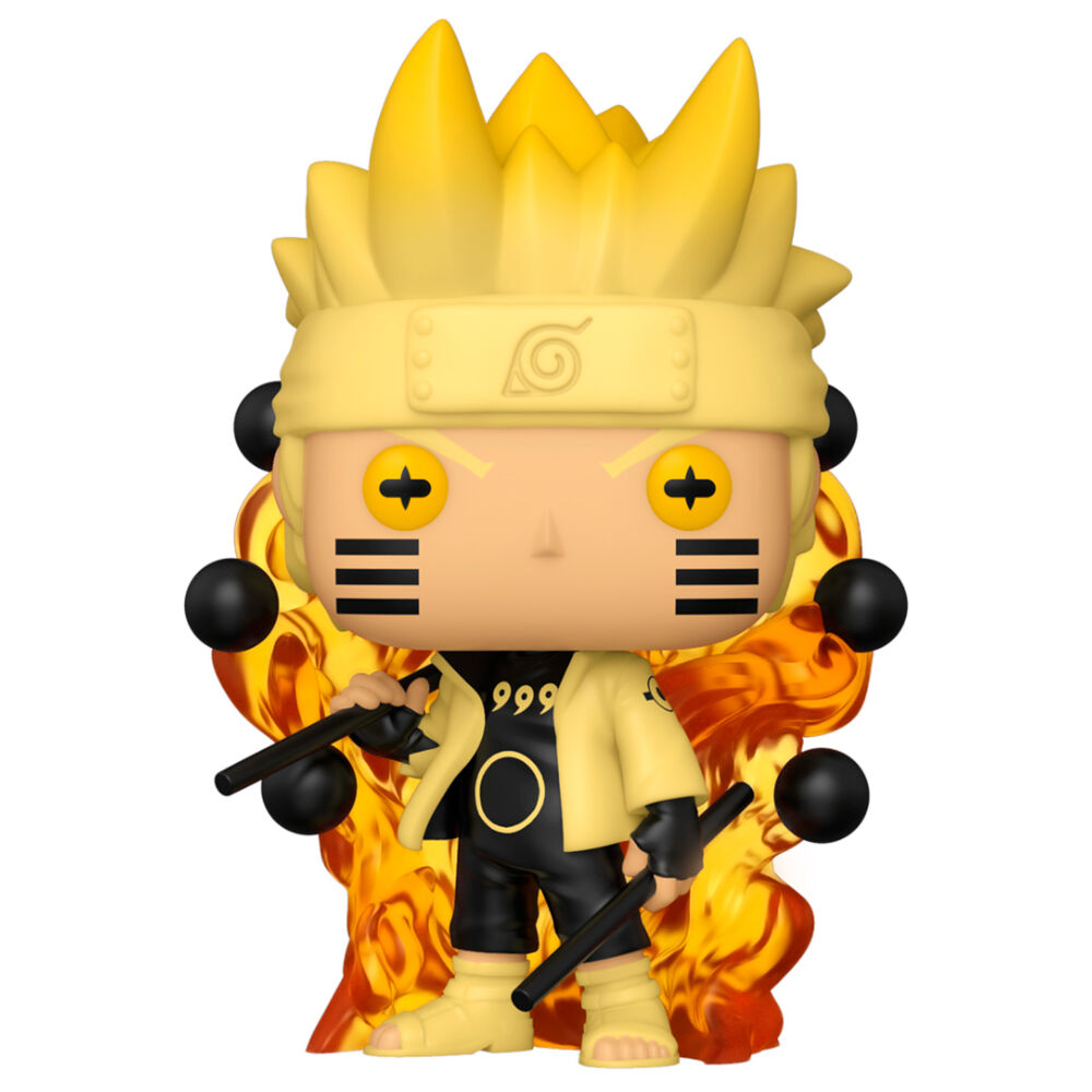 Funko Pop Naruto Shippuden : Naruto (Six Path) #186 Special Edition "Mint Box" 889698129992