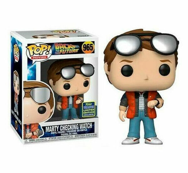 Funko Pop Marty McFly mirando reloj (SDCC 2020) Funko Tienda