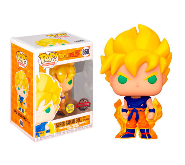Figurine Pop Goku Super Saiyan God - Dragon Ball - Occasion