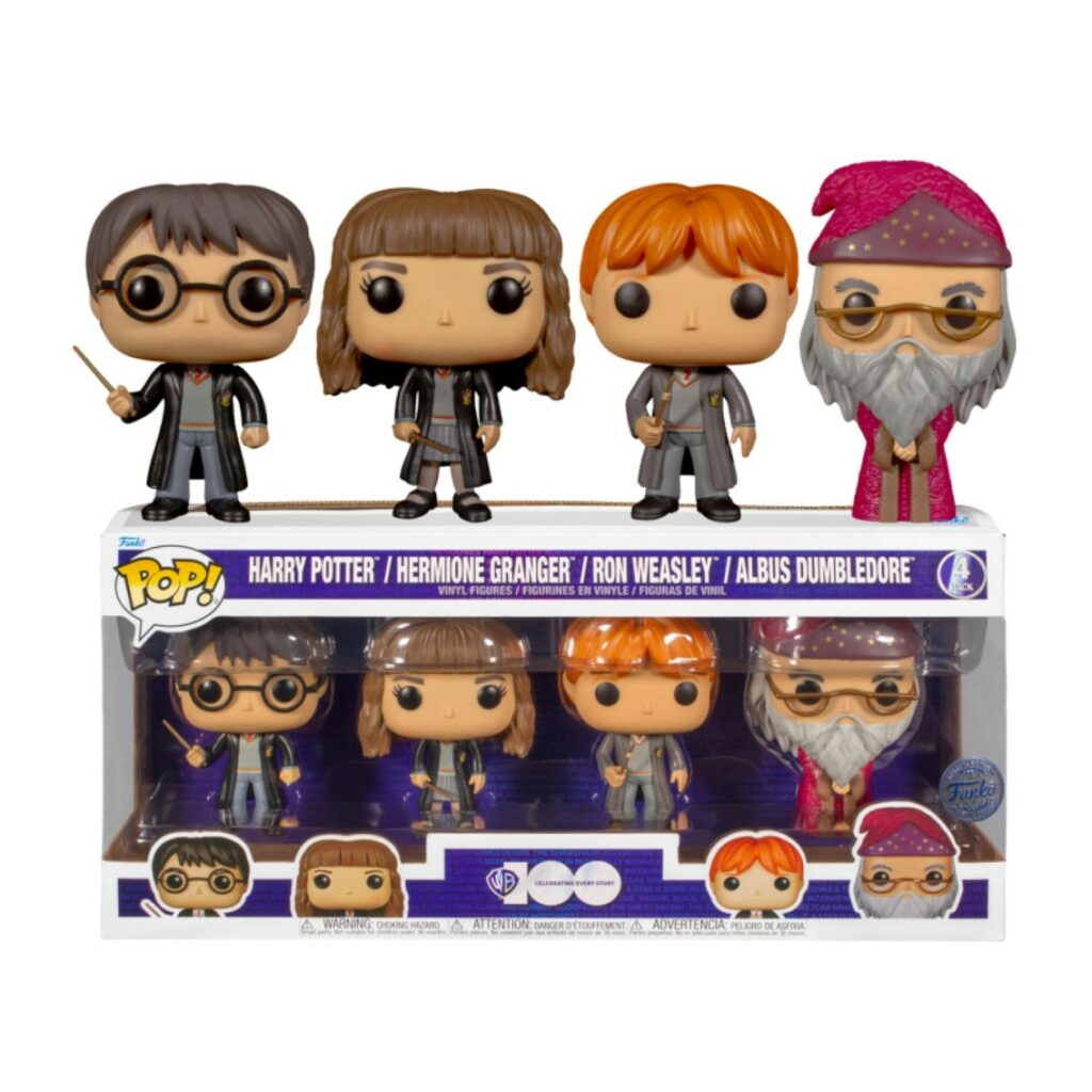 Funko Pop Harry Potter Pack 4 (Exclusivo) | Funko Tienda