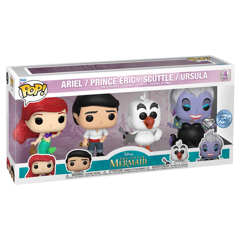 Blister figuras La Bella y la Bestia Disney