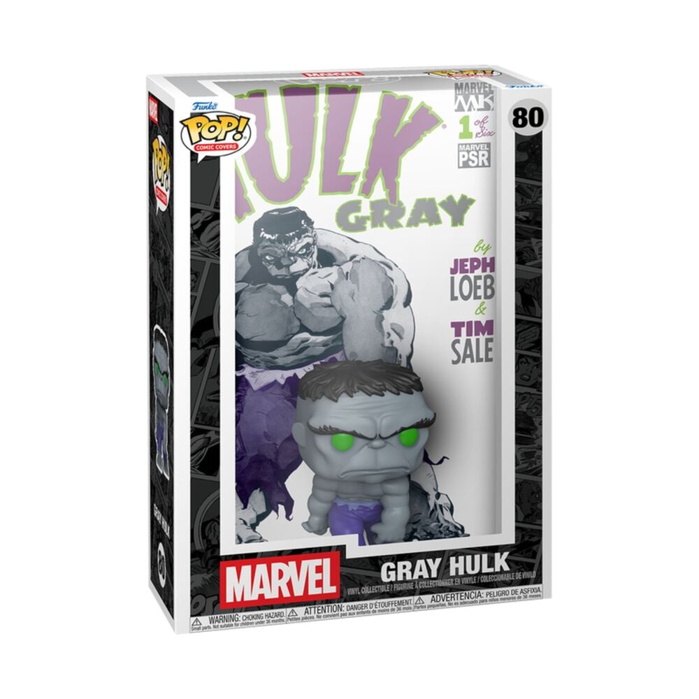 Funko Pop Comic Covers Gray Hulk