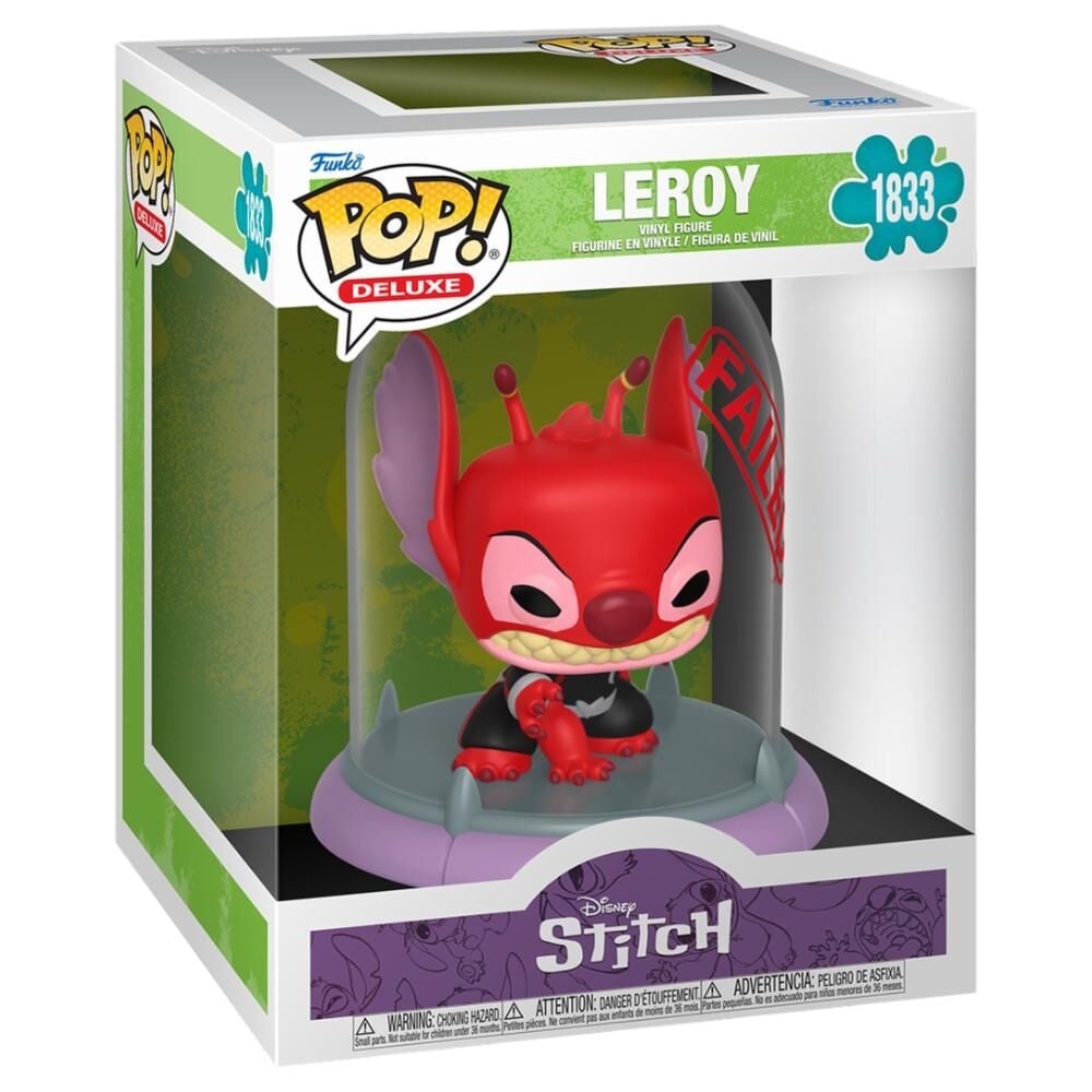 Funko Pop Deluxe Disney Stitch Experimentos Leroy